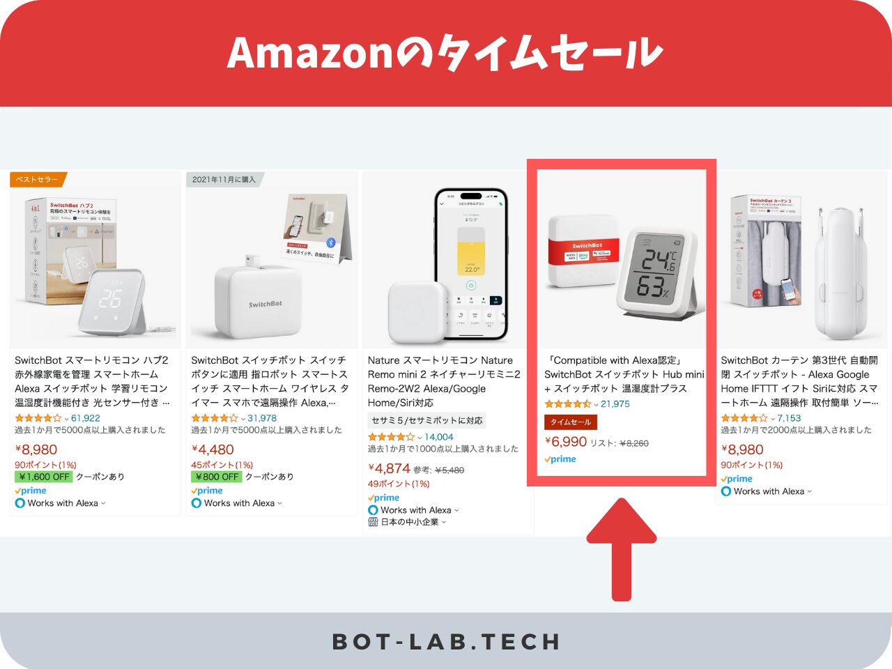 Amazonのタイムセール